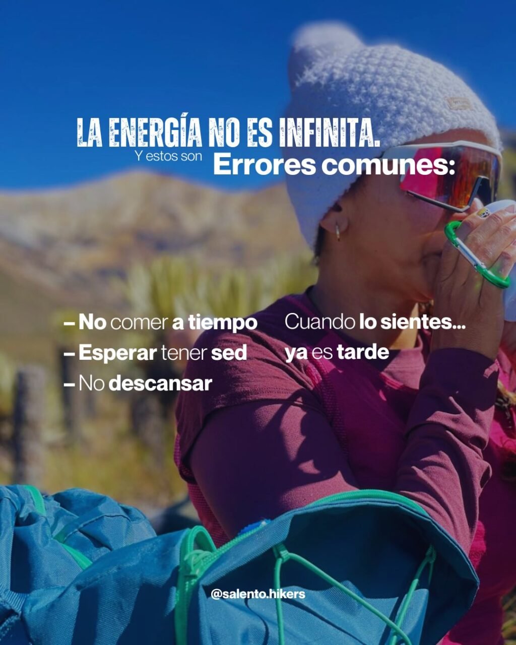 Instagram post from salento.hikers. This post is in position 5.