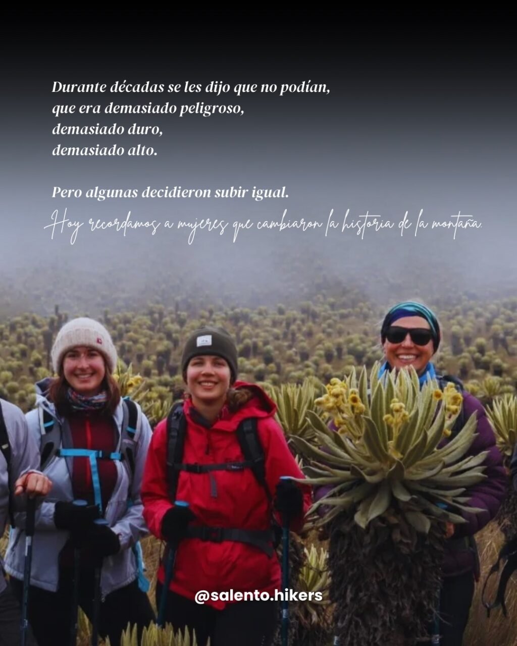 Instagram post from salento.hikers. This post is in position 1.