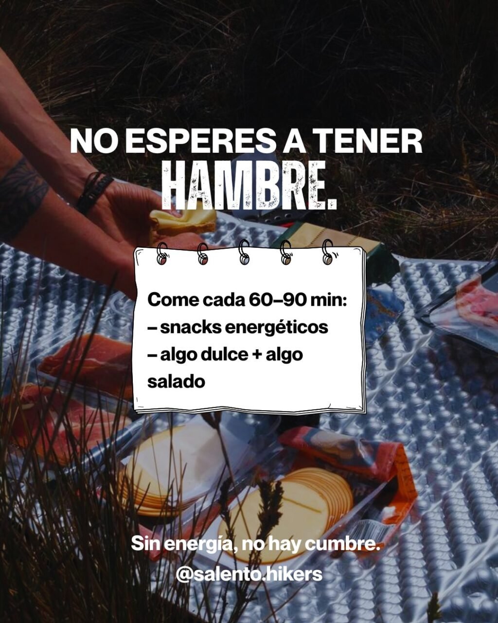 Instagram post from salento.hikers. This post is in position 5.