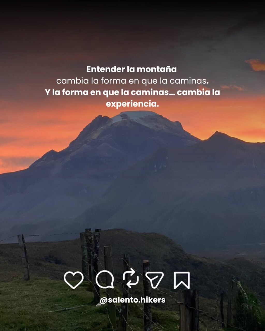 Instagram post from salento.hikers. This post is in position 7.