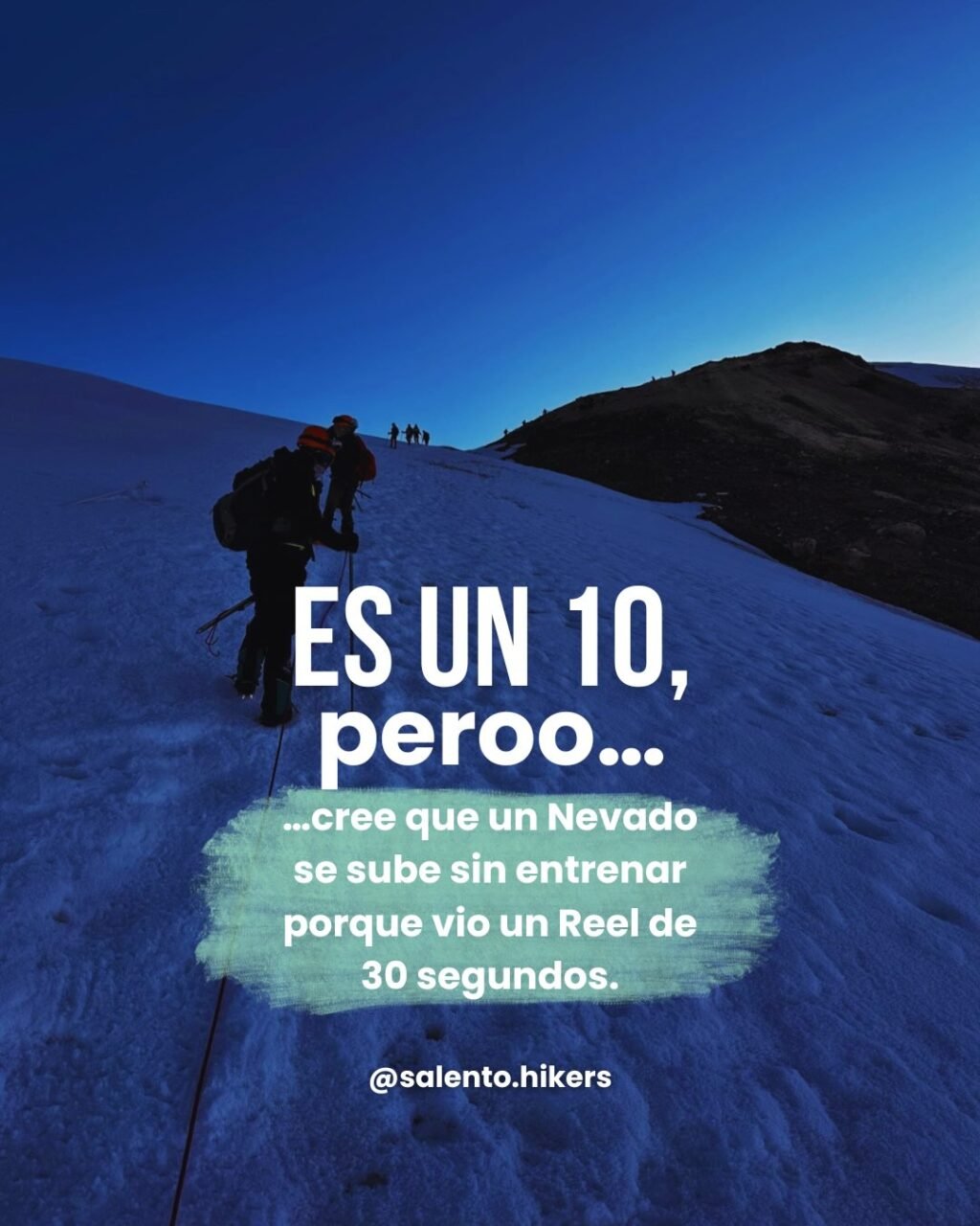Instagram post from salento.hikers. This post is in position 5.