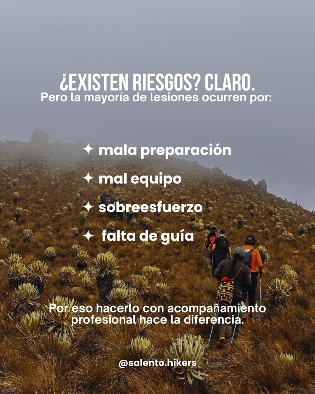 Instagram post from salento.hikers. This post is in position 5.