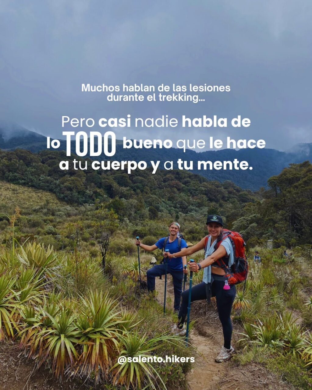 Instagram post from salento.hikers. This post is in position 0.