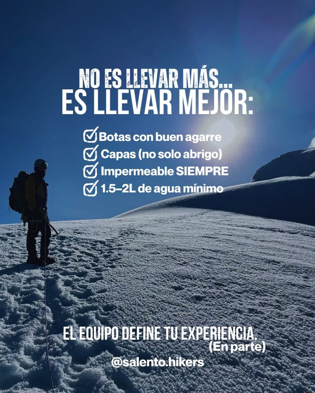 Instagram post from salento.hikers. This post is in position 2.