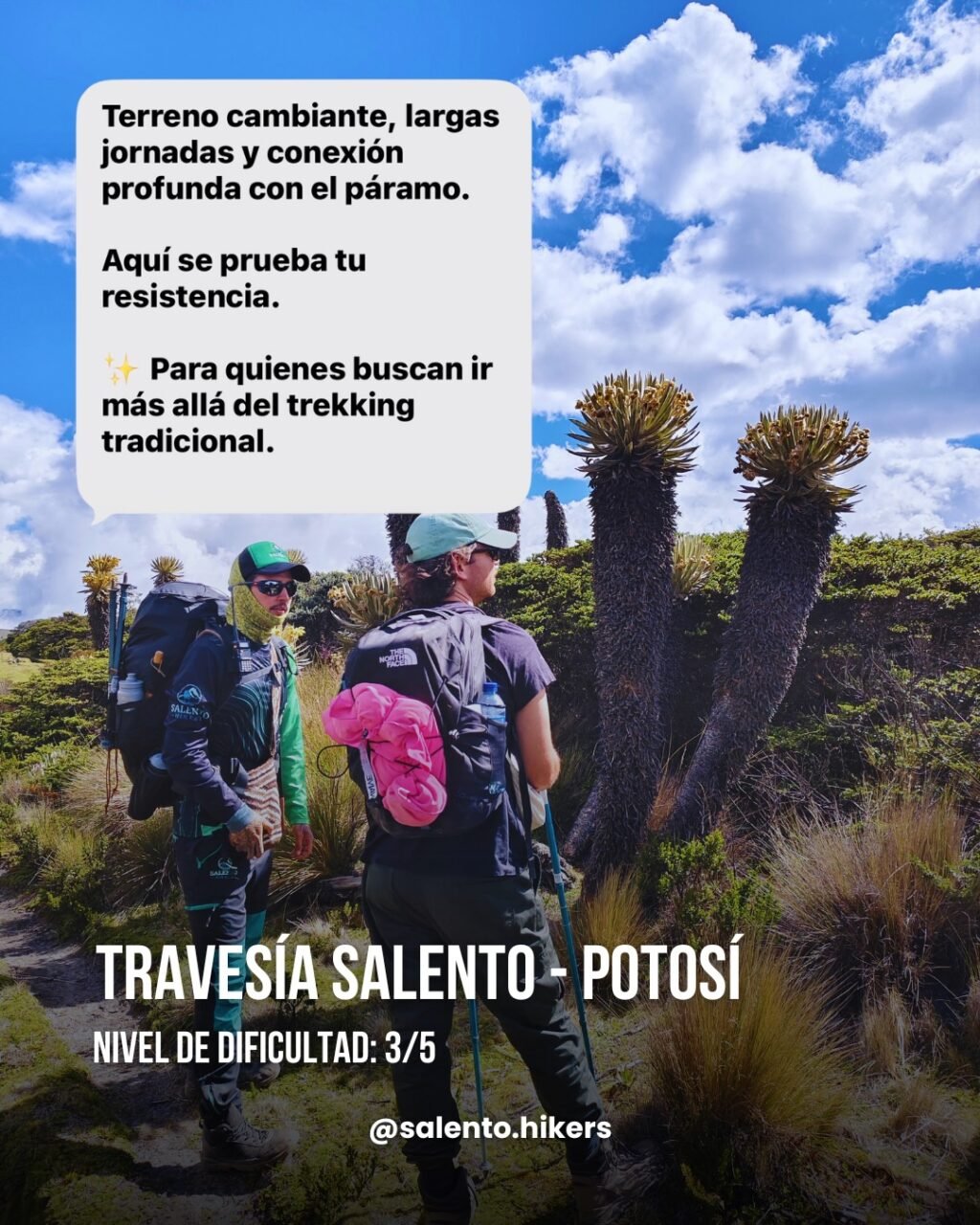 Instagram post from salento.hikers. This post is in position 2.