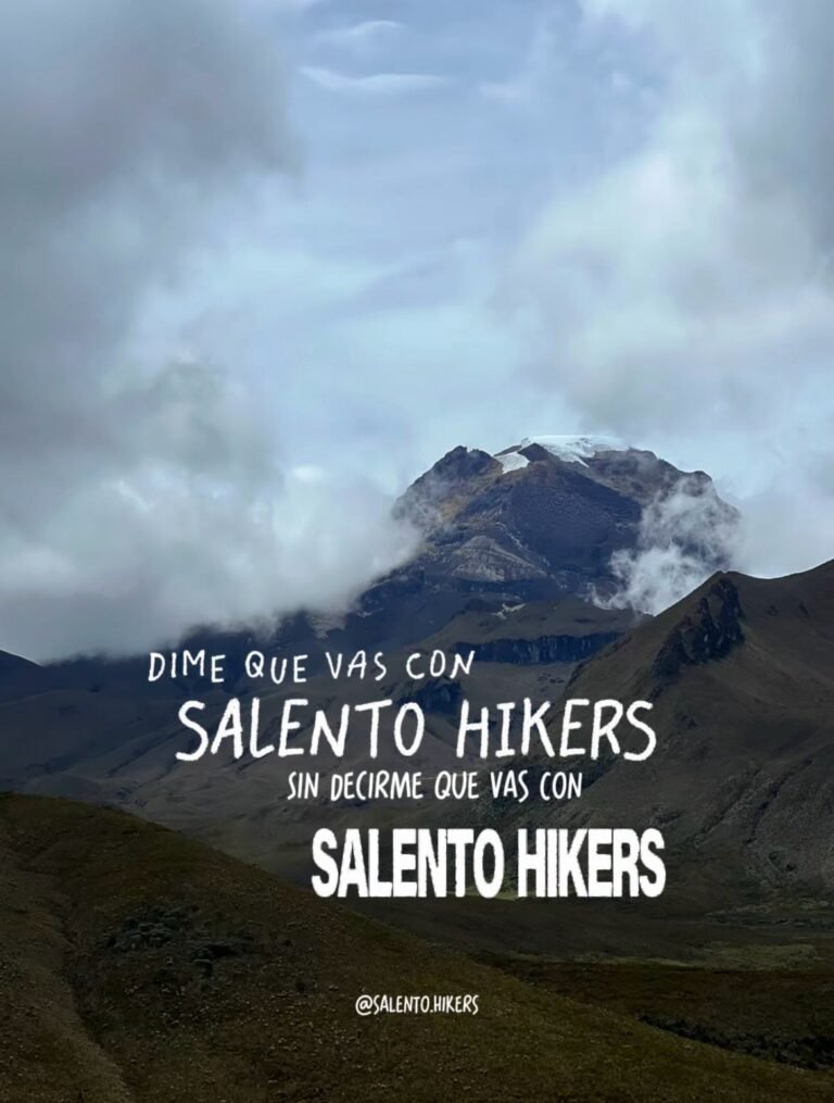 Instagram post from salento.hikers. This post is in position 1.