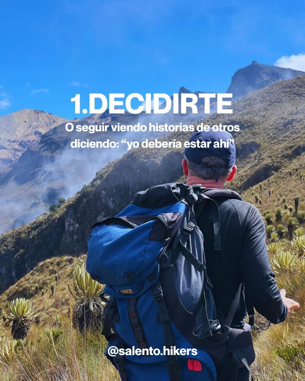 Instagram post from salento.hikers. This post is in position 1.