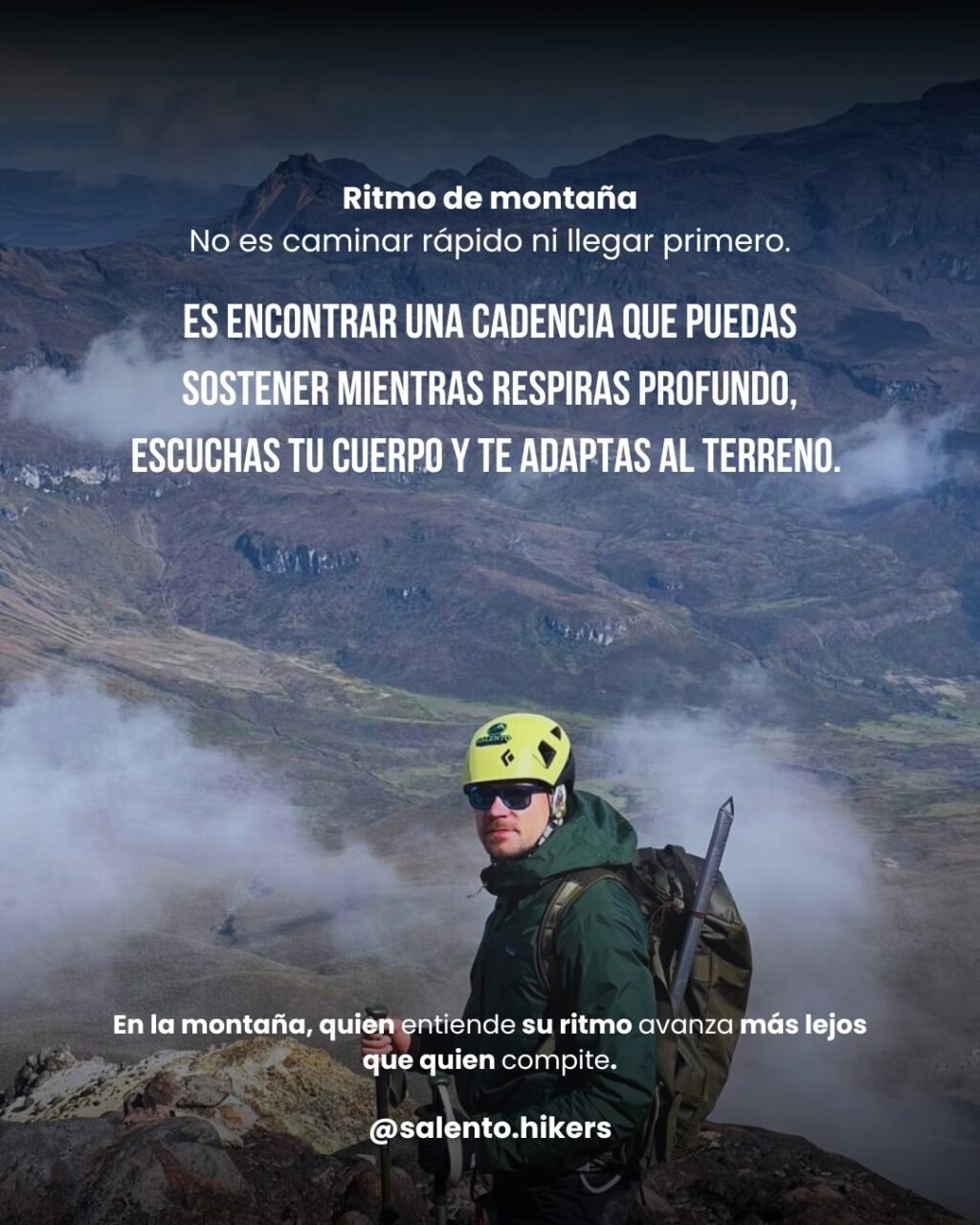 Instagram post from salento.hikers. This post is in position 3.