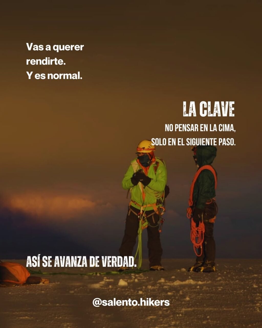 Instagram post from salento.hikers. This post is in position 6.