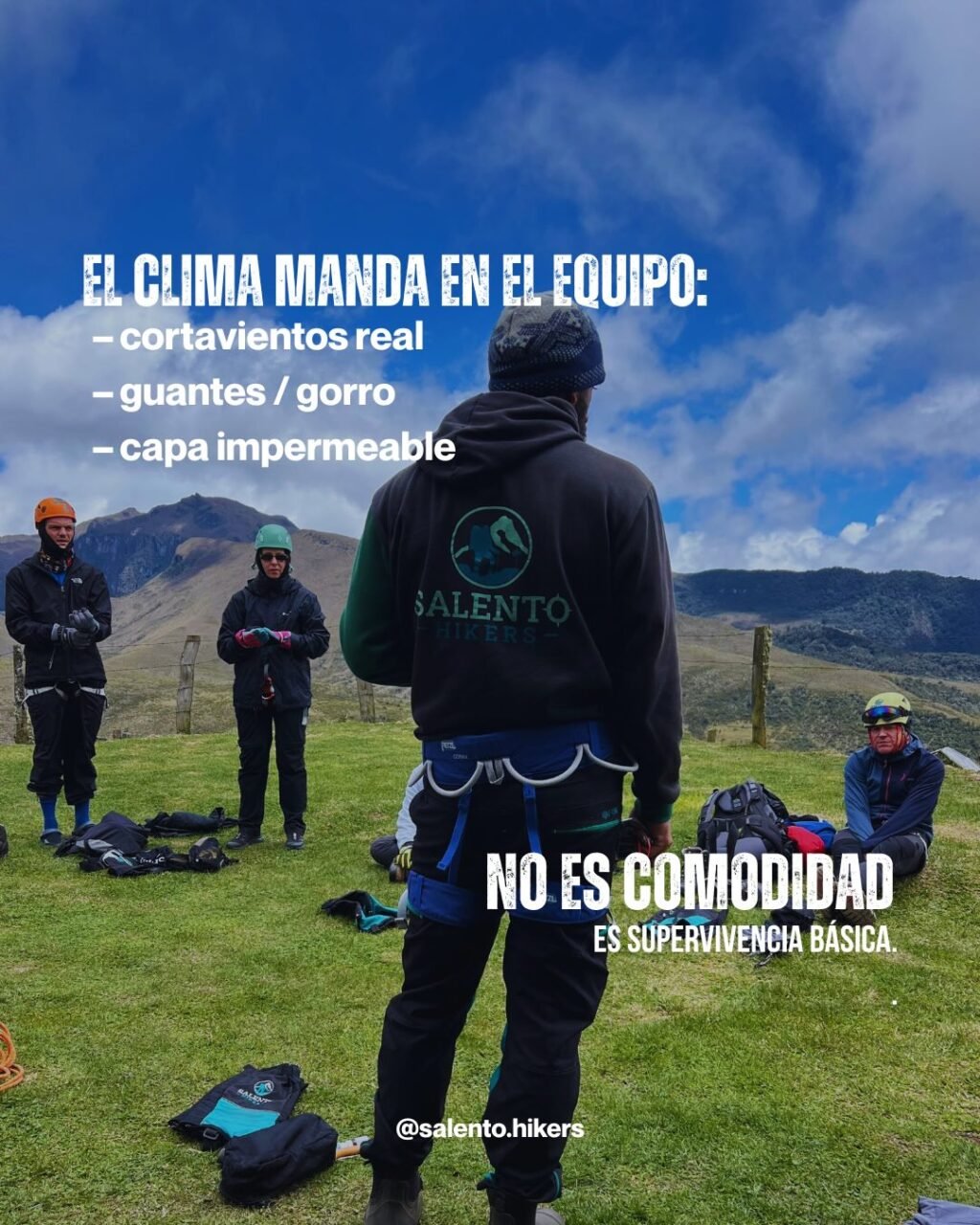 Instagram post from salento.hikers. This post is in position 6.