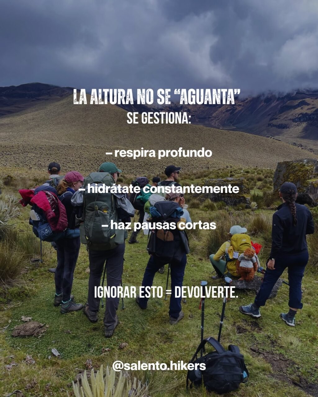 Instagram post from salento.hikers. This post is in position 4.