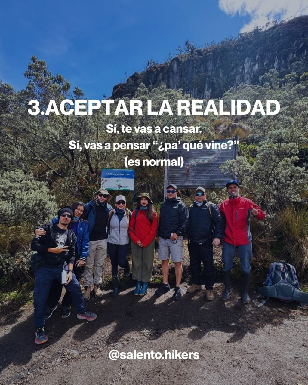 Instagram post from salento.hikers. This post is in position 3.