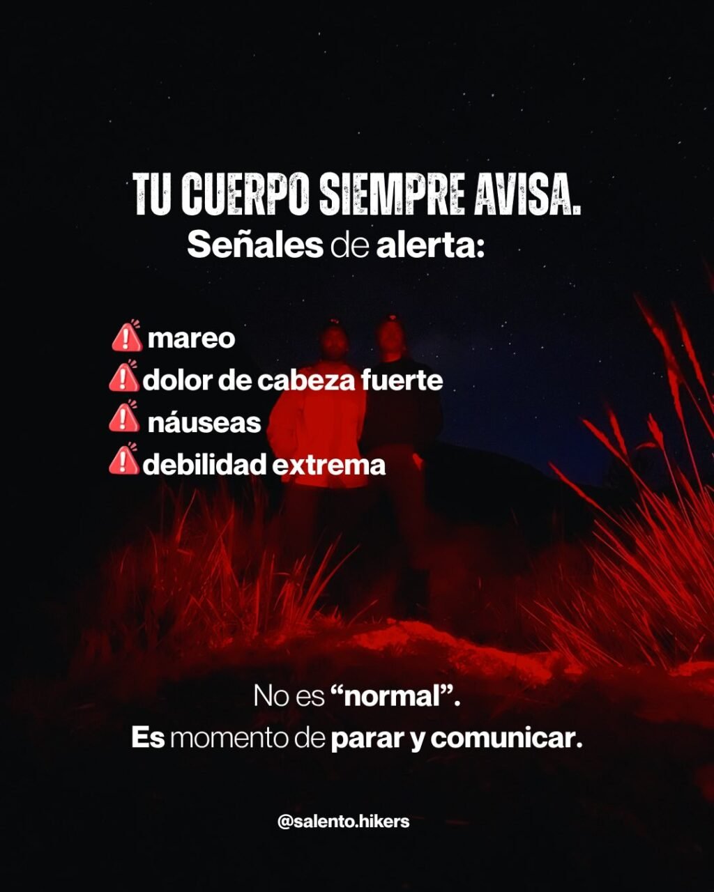 Instagram post from salento.hikers. This post is in position 3.