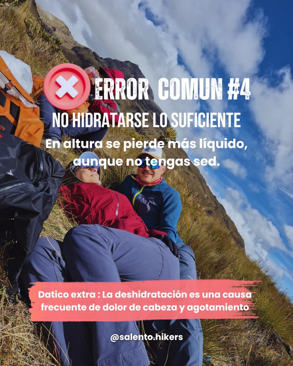 Instagram post from salento.hikers. This post is in position 4.