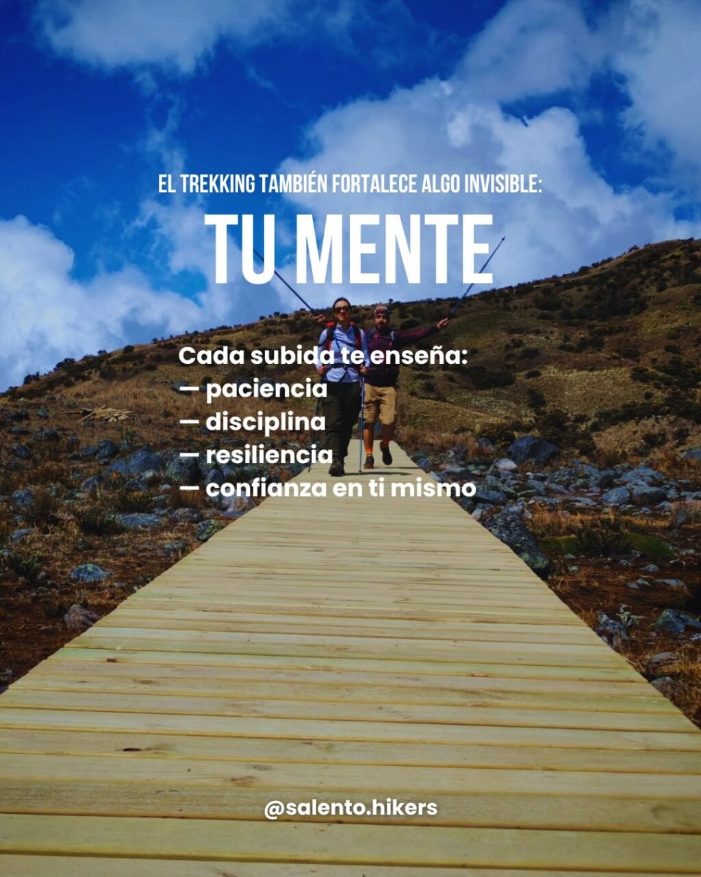 Instagram post from salento.hikers. This post is in position 3.
