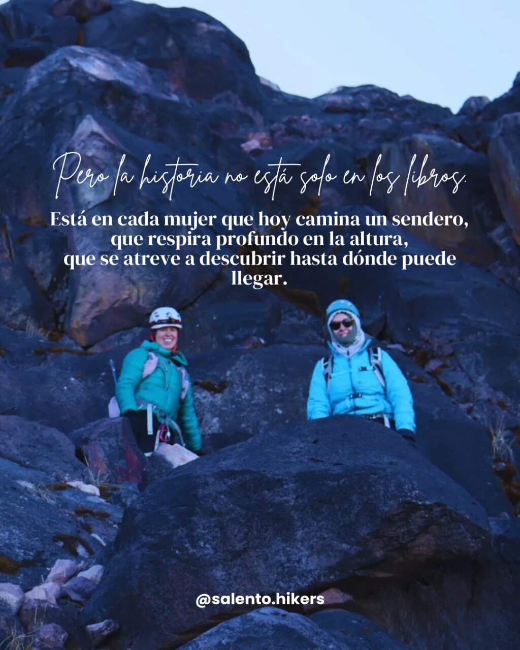 Instagram post from salento.hikers. This post is in position 6.