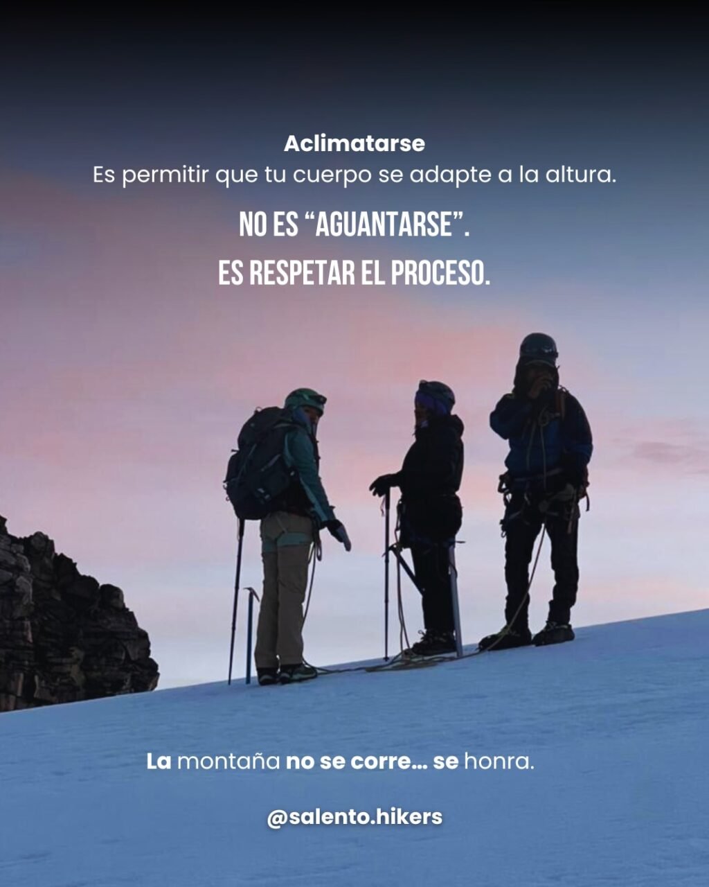 Instagram post from salento.hikers. This post is in position 2.