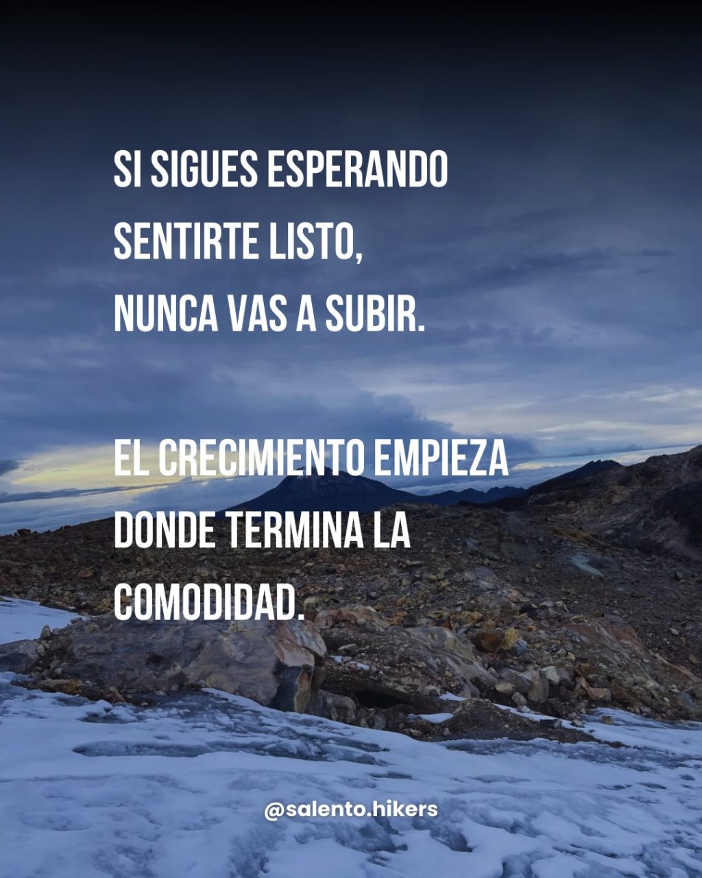 Instagram post from salento.hikers. This post is in position 6.