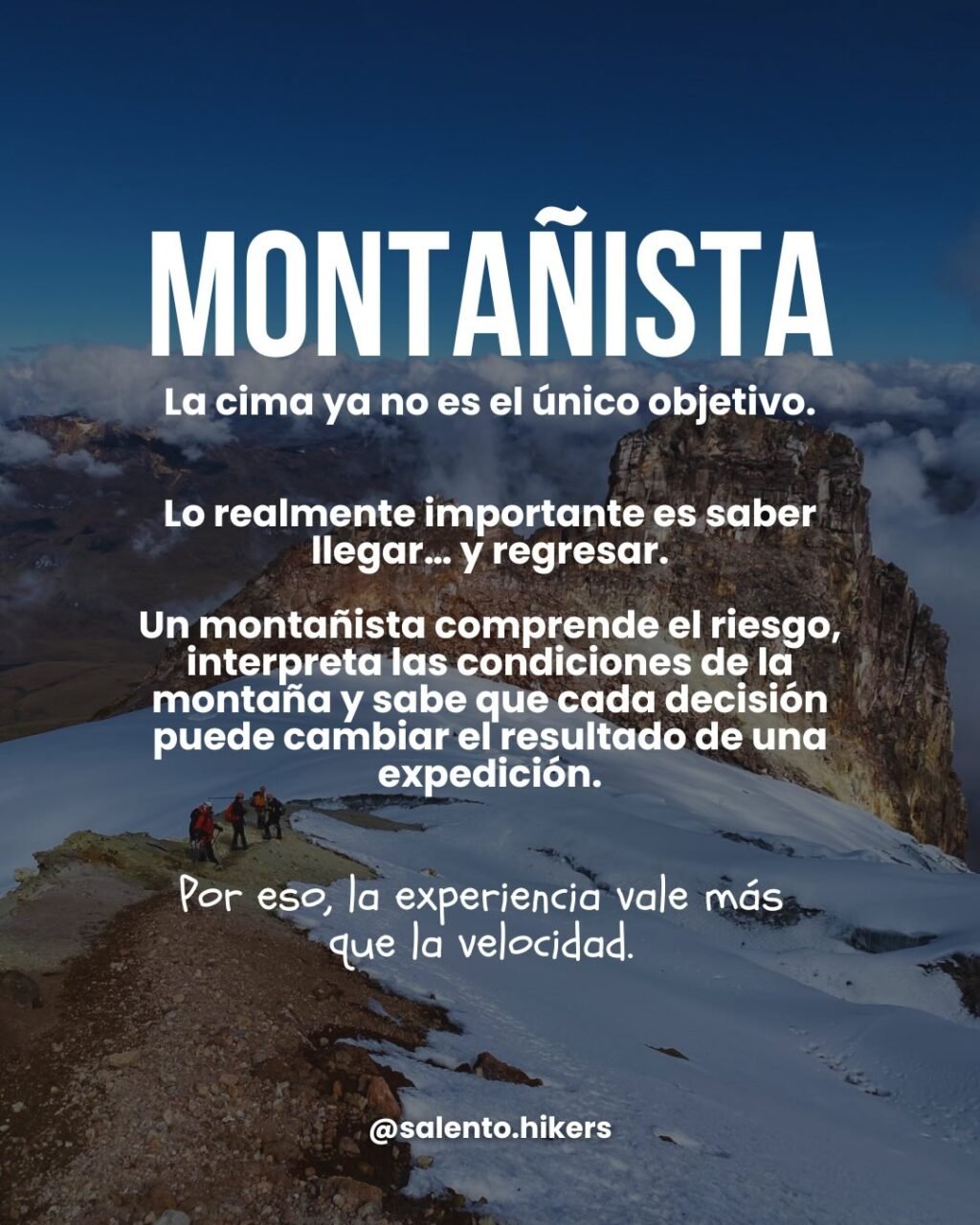Instagram post from salento.hikers. This post is in position 4.