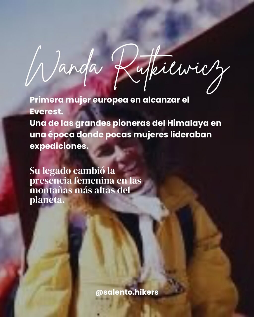 Instagram post from salento.hikers. This post is in position 3.