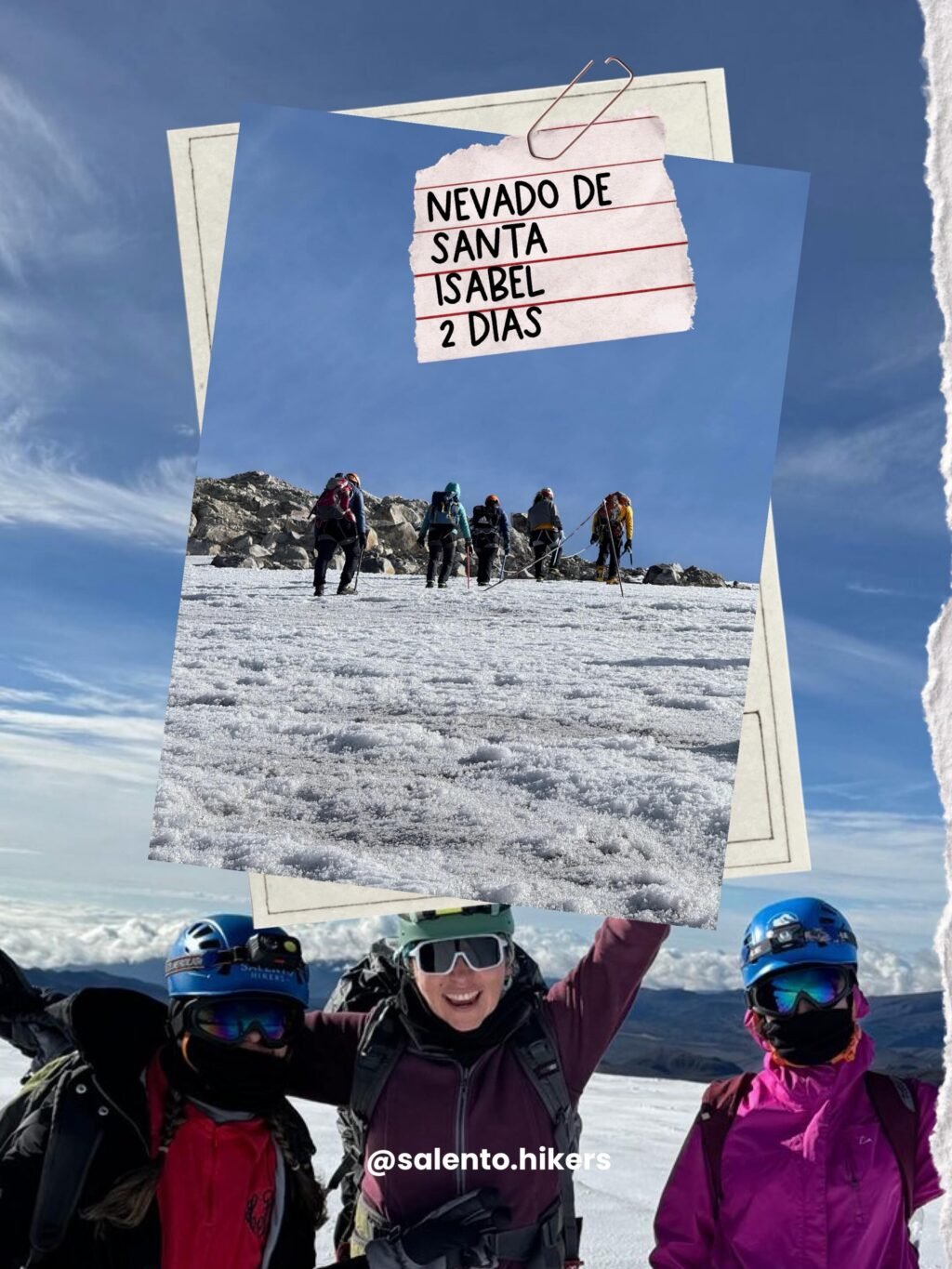 Instagram post from salento.hikers. This post is in position 0.