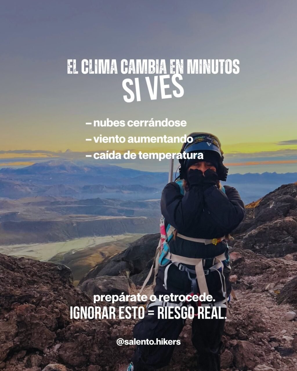 Instagram post from salento.hikers. This post is in position 2.