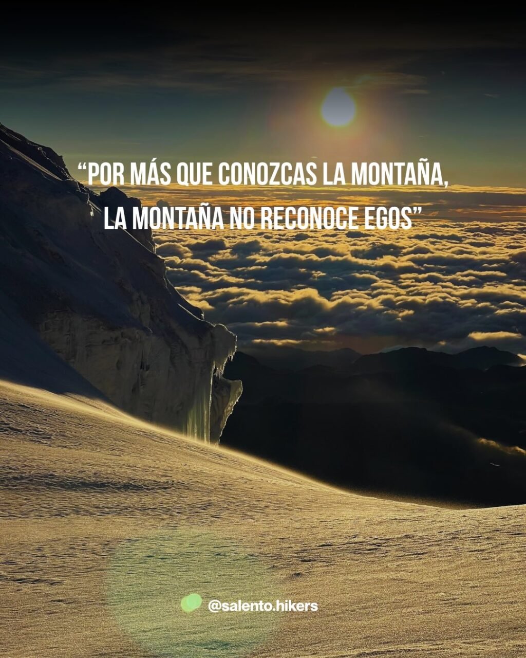 Instagram post from salento.hikers. This post is in position 0.