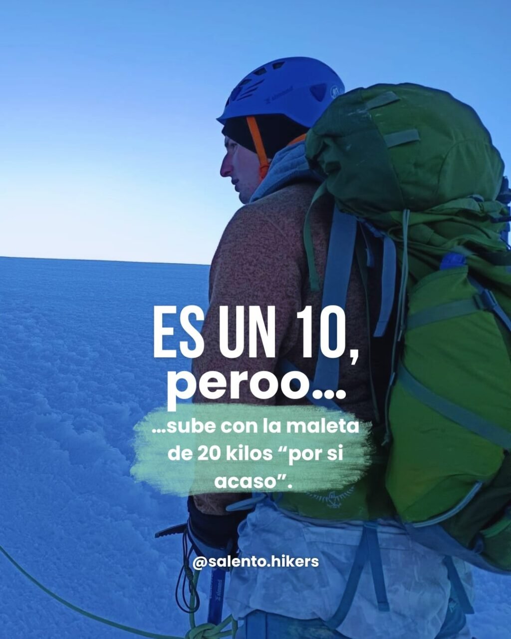 Instagram post from salento.hikers. This post is in position 3.