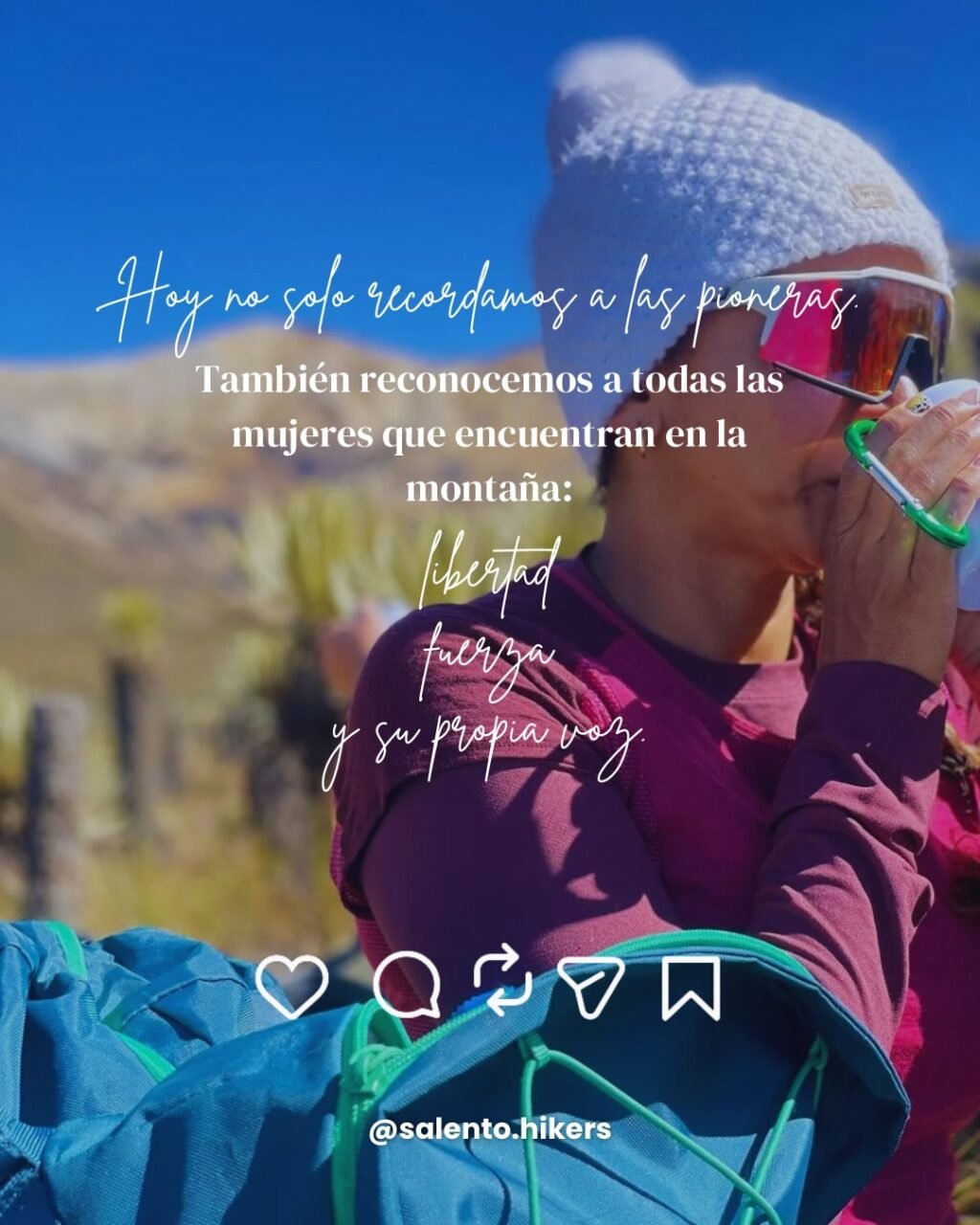 Instagram post from salento.hikers. This post is in position 7.