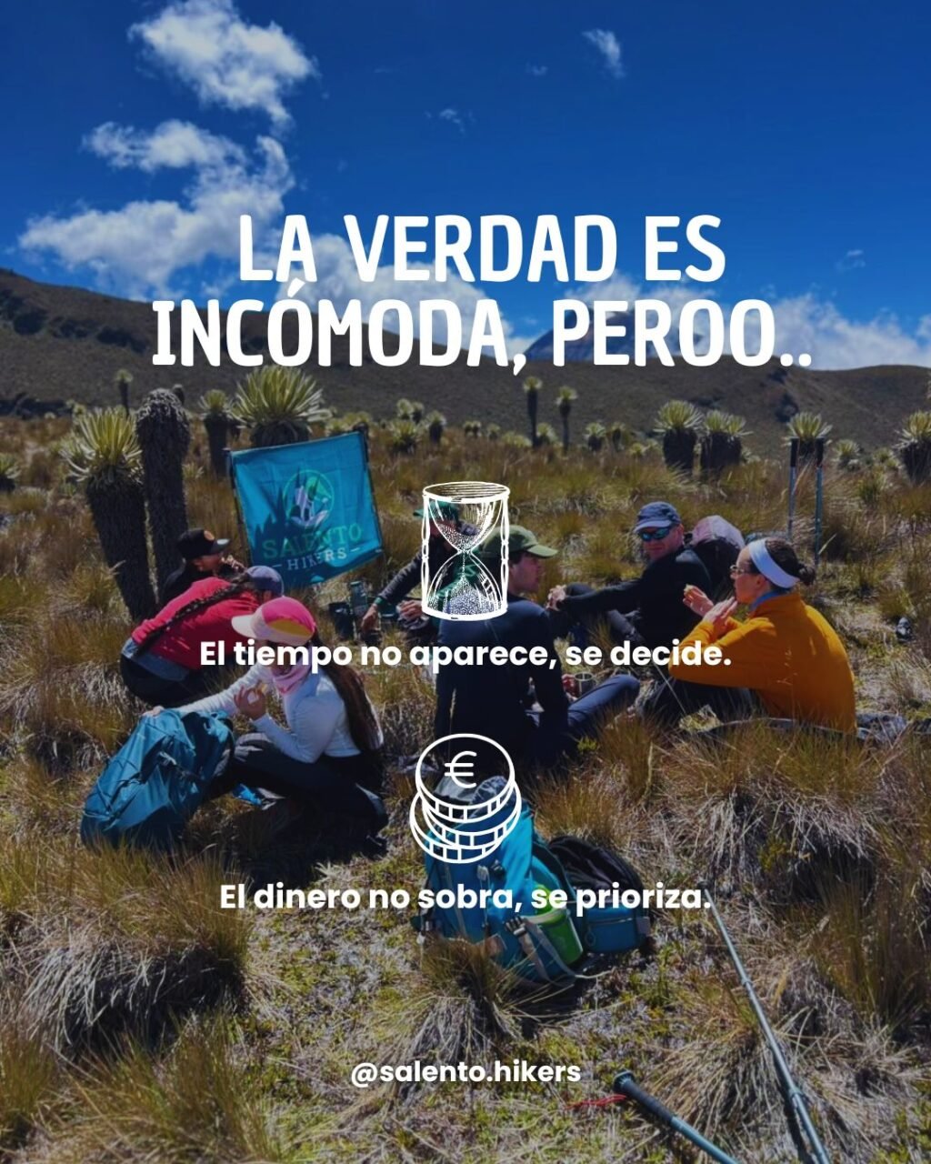 Instagram post from salento.hikers. This post is in position 2.