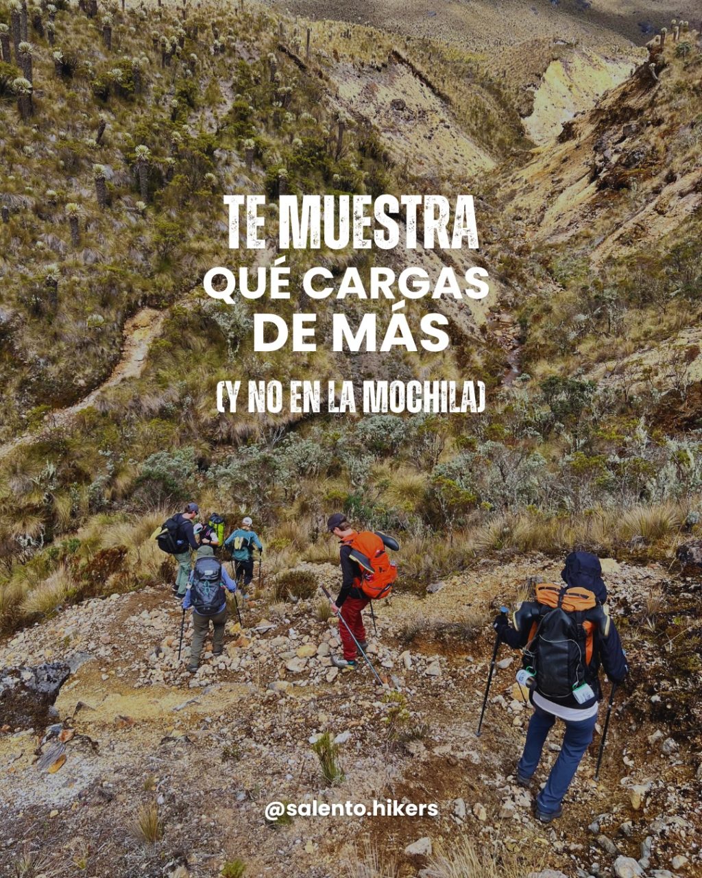 Instagram post from salento.hikers. This post is in position 1.