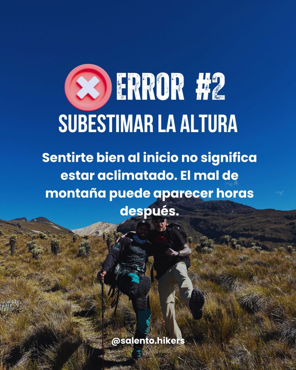 Instagram post from salento.hikers. This post is in position 2.