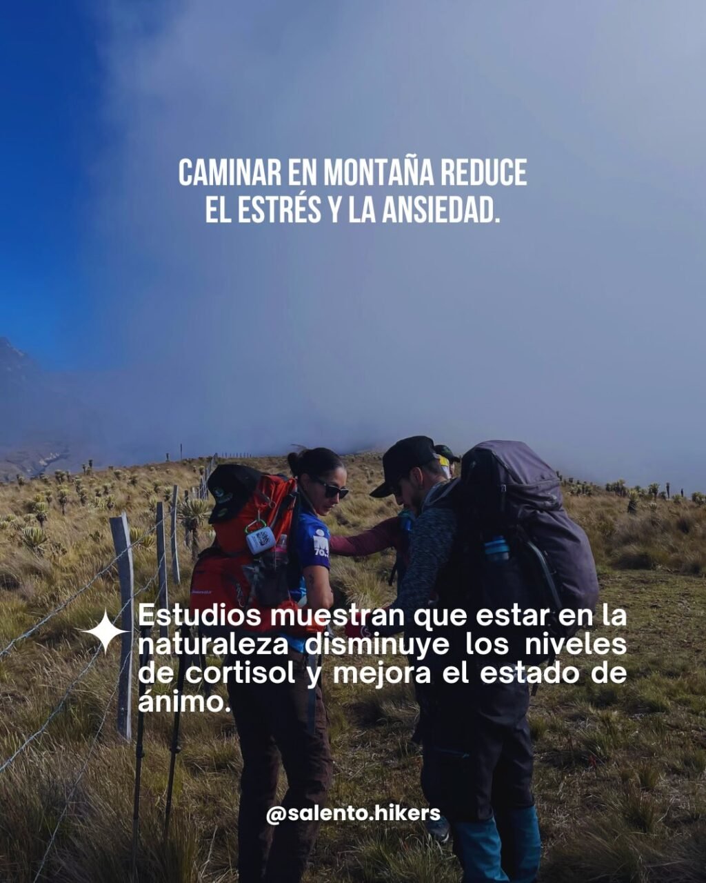 Instagram post from salento.hikers. This post is in position 2.