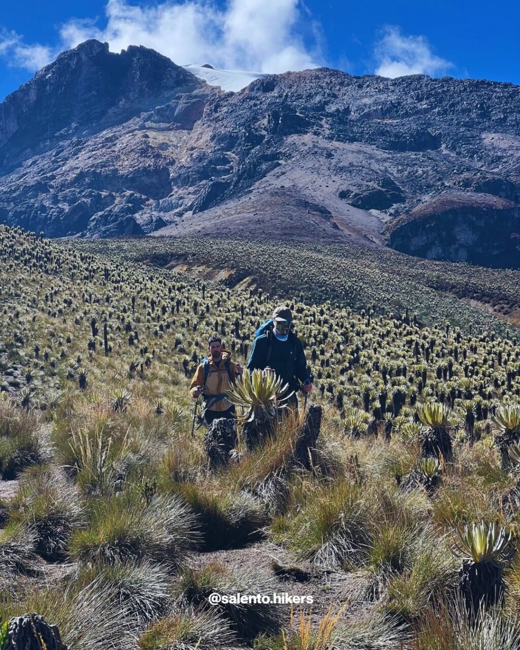 Instagram post from salento.hikers. This post is in position 1.